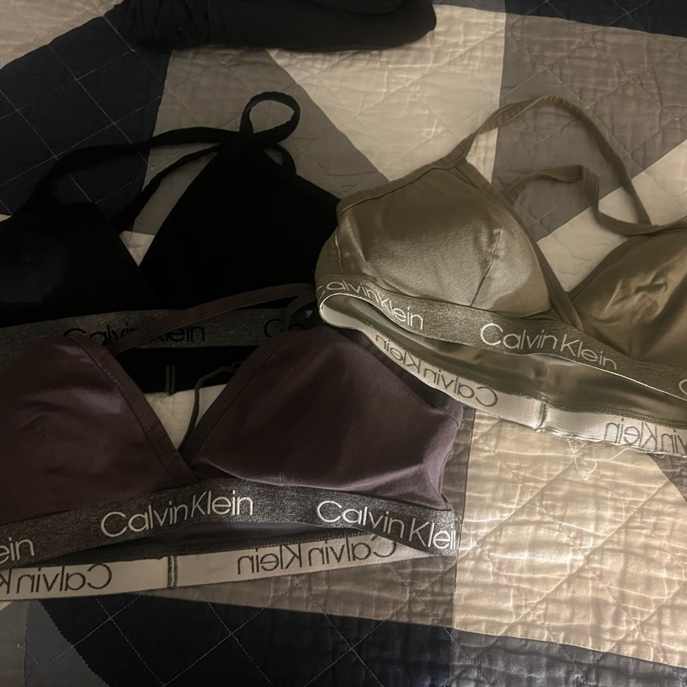 Calvin Klein bralettes